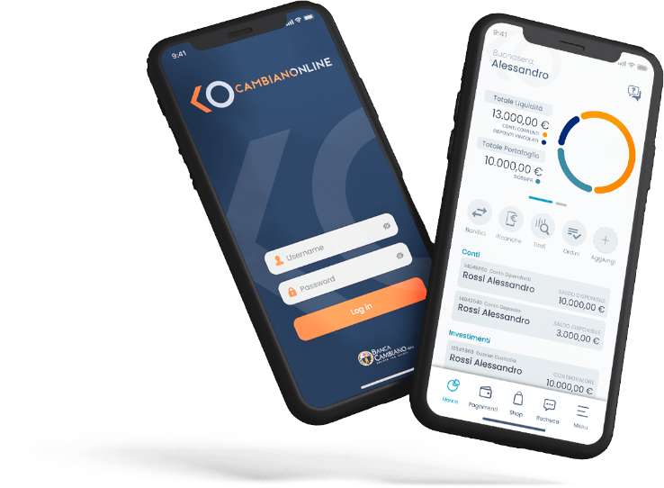 App CambianOnline su Iphone